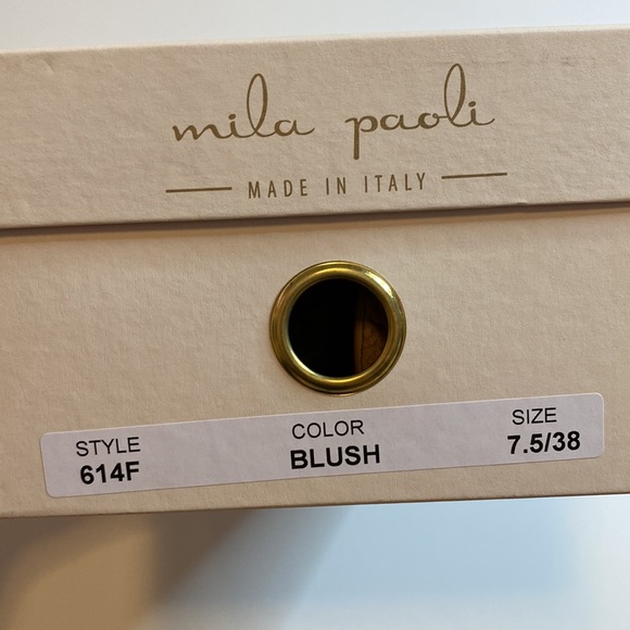 2 band cork heel sandals NWT! Size 7.5 Made in Italy - Picture 5 of 16